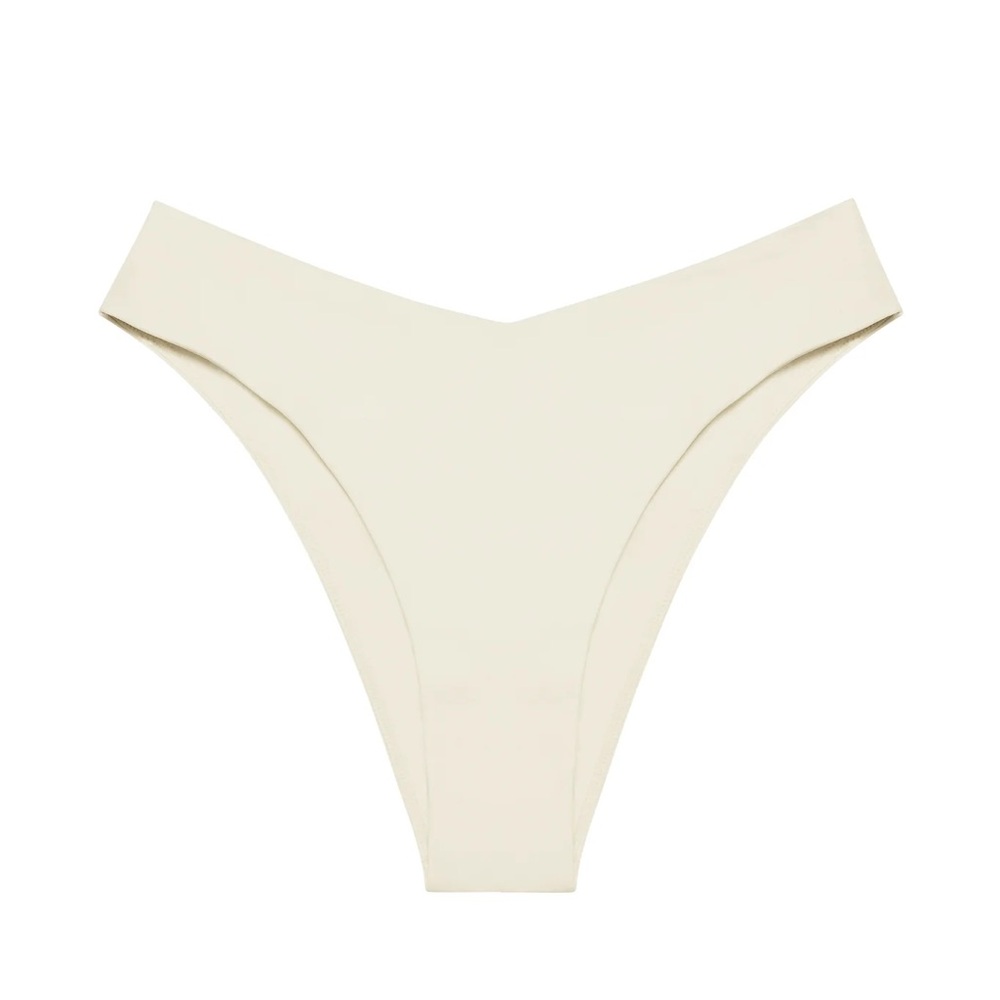 Monday Swim Cream Bikini Bottom